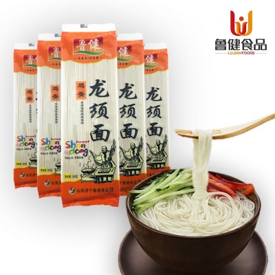【可供礼品】110g 绿豆龙须细面条杂粮挂面厂家鲁健图4