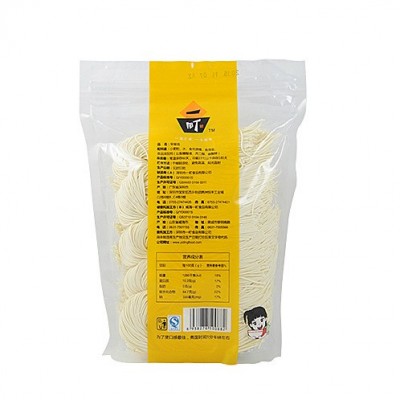 一町食品厂家直销1kg早餐面保鲜湿面条袋装半干面 批发代理图3