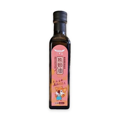 厂家批发250ml热炒油 家用厨房调和油食用油 送婴幼儿辅食食谱图1