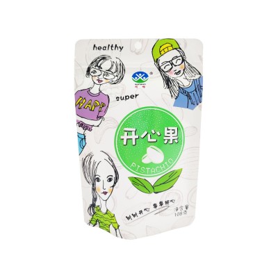 开心果108g/袋 原味手剥大颗粒新货坚果批发休闲小吃网红果干零食图5