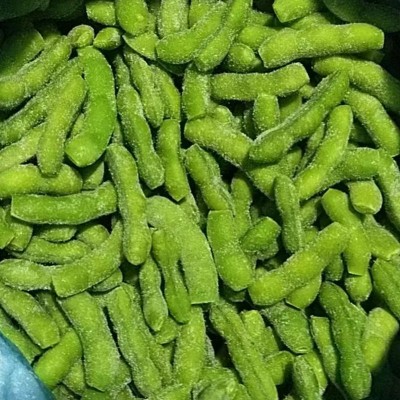 厂家供应速冻毛豆 速冻剪尾翠绿宝毛豆 速冻菜豆批发速冻毛豆荚图3