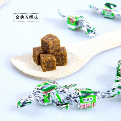 蓬江香辣五香味牛肉粒休闲食品肉类零食小吃麻辣80g袋装牛肉粒图2