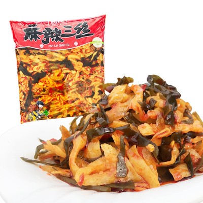 苗外婆酱腌下饭菜 2.5kg大袋 整箱30斤开袋即食麻辣三丝6袋起批发