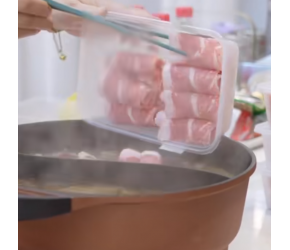 「毛肚火锅」毛肚，牛百叶，黄喉当主食吃，真过瘾！
