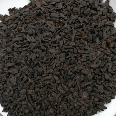 云南勐海熟普洱茶糯香茶化石碎银子黑金小颗粒老茶头500克/份2斤