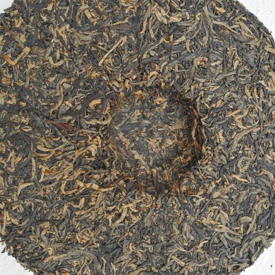 红茶饼云南帝益勐海熟普洱茶七子饼越陈越香357克云南十八怪茶叶2饼图4