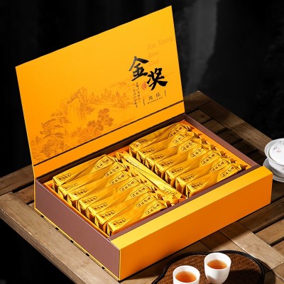 武夷山金奖肉桂特级乌龙茶高档茶叶礼盒装大红袍岩茶送礼礼品团购2盒图3