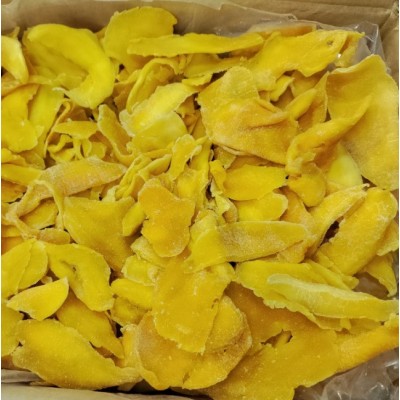芒果干批发边条碎片1斤装食品果脯蜜饯地摊零食边角料芒果片