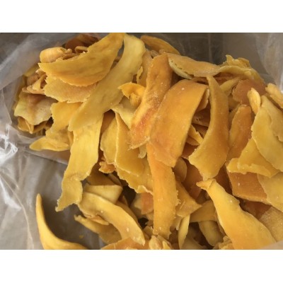 芒果干批发边条碎片1斤装食品果脯蜜饯地摊零食边角料芒果片图3
