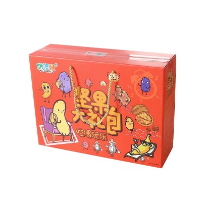 网红批发每日坚果混合坚果果仁60包1200克休闲零食年货干果大礼包图4