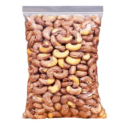 越南紫衣A180带皮炭烤腰果500g烘焙盐焗坚果原味零食散装年货批发图5