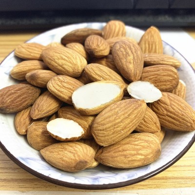 巴旦木仁坚果零食500g原味美国大杏仁无壳扁桃仁装散装烘焙年货图3