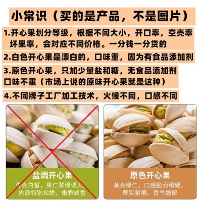 开心果大量散装批发办公室休闲零食年货坚果干果大礼包小吃厂家新 【20-22等级】精选大开心果500克图3