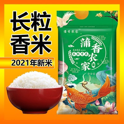 东北大米当季新米蒲香农家长粒香米10斤包邮一件代发厂家批发图3