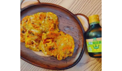 蔬菜鸡蛋肉末发面小软饼