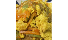 蔬菜鸡蛋炒粉丝