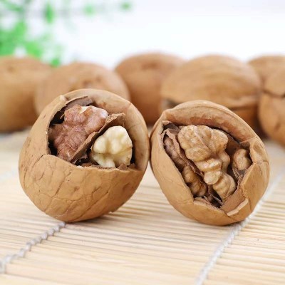 烤核桃 薄皮盐焗 纸皮熟核桃 盐炒核桃 各种口味 量大优惠图2