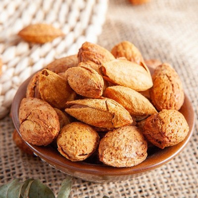 美味坚果巴旦木500g/袋 干果零食盐焗味扁桃仁 散装批发一件代发图3