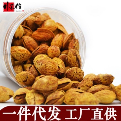 美味坚果巴旦木500g/袋 干果零食盐焗味扁桃仁 散装批发一件代发