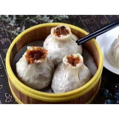 速冻包子馒头批发早餐半成品冷冻食品大肉熟食商用80克烧麦 便利图4