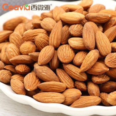 扁桃仁整粒 30-32巴旦木大杏仁整箱烘焙坚果 西微雅批量供应图2