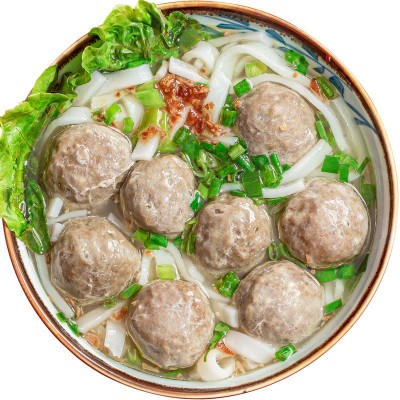 牛肉丸潮汕纯牛肉牛筋丸正宗手打新鲜潮州肉丸汕头火锅丸子批发图1