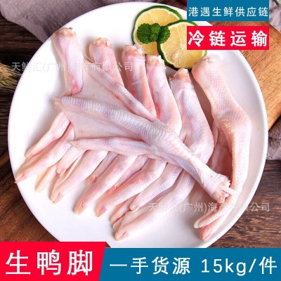 新鲜生鸭脚 鸭掌 鸭爪鸭货 火锅卤水食材批发图1