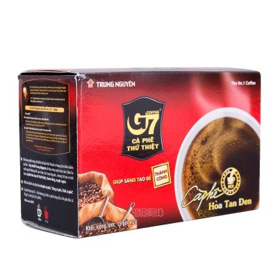 g7黑咖啡30g越文版纯咖啡无糖咖啡15小包/盒速溶24盒批发图4