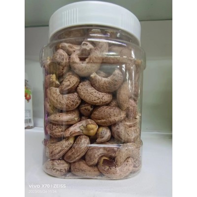越南进口越嘉喜原味盐焗腰果410g 虎皮带皮A+大腰果无干燥剂包邮图4