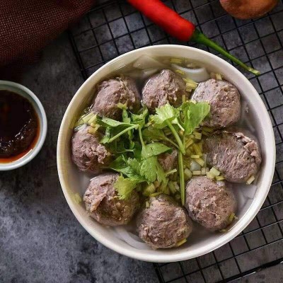潮汕汕头牛肉丸厂家批发爽口丸子牛筋丸牛肉丸火锅丸子500g图5