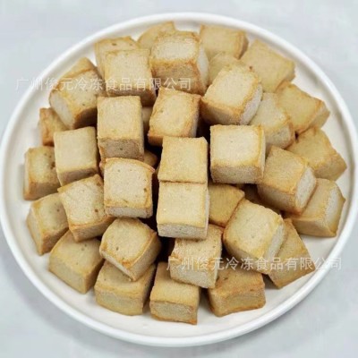 海欣方块鱼豆腐 5斤/包 海鲜鱼肉豆腐冷冻火锅丸子关东煮豆捞食材图4