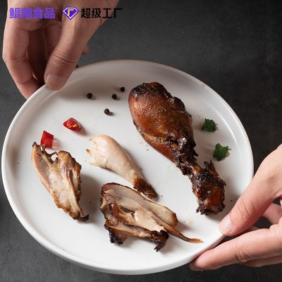 贴牌定制去皮鸡腿零食健身高蛋白低脂网红鸡翅根肉腿休闲小吃批发图2