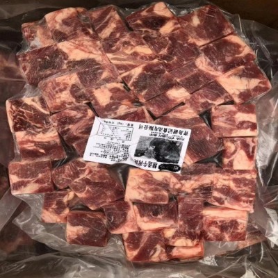 牛腩块 冷冻生鲜牛肉 红烧炖牛肉面 安全卫生中餐馆炖肉 谢记图4