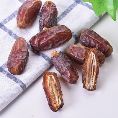 进口二级沙特阿拉伯大蜜枣 新鲜长椰枣零食干果蜜饯24Kg整件批发