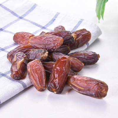 进口二级沙特阿拉伯大蜜枣 新鲜长椰枣零食干果蜜饯24Kg整件批发图2
