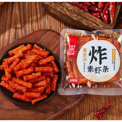 湖南双娇臭干子小面筋辣条散装称原味童年麻辣零食辣条整箱大批发图2
