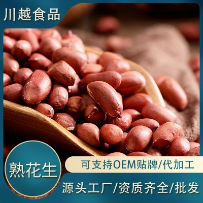 低温烘焙熟花生米 磨粉原料五谷杂粮豆浆原料批发熟原料现货供应