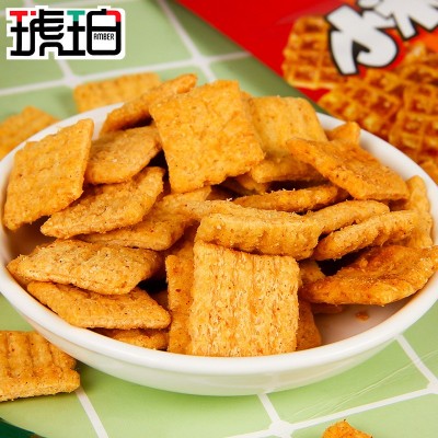 琥珀小米锅巴25袋 膨化食品办公室锅巴薯片怀旧零食小吃独立小包图4