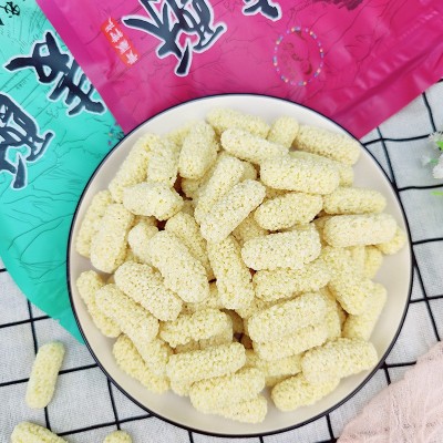 高原藜麦酥青海特产无蔗糖粗粮原味藜麦棒膨化怀旧零食藜麦米酥图2