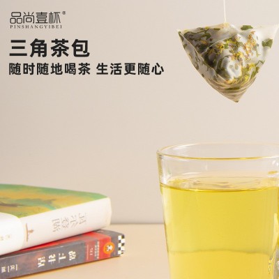上尚品OEM品尚壹杯桂花乌龙调味茶三角包袋泡茶贴牌加工定制茶包图5