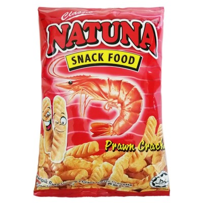 【样品】NATUNA呐嘟娜 马来西亚进口 虾条 60g/袋 追剧零嘴零食图5