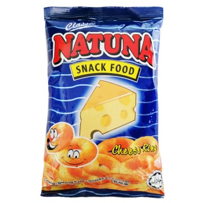 [包邮]NATUNA呐嘟娜 虾条木薯片 60g/袋 马来西亚进口休闲零食图3