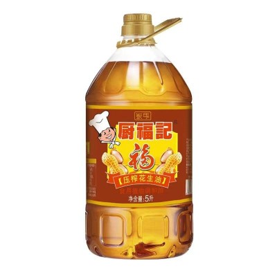 5升1桶包邮 大桶花生油 商用餐饮油压榨高配调和油非转食用油图4