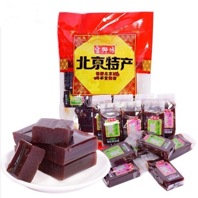 宫御坊老北京特产休闲零食小吃红小豆栗羊羹点心传统糕点美食食品图5