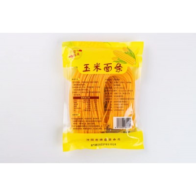 玉米面条馇条 袋装散装速食黄面条 东北粗粮细作 杂粮面图2