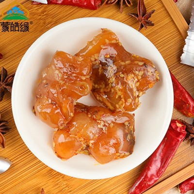 蒙皓缘牛蹄筋内蒙古特产即食卤味熟食牛筋正品香辣卤味冷吃小菜图3