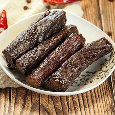 【厂货通】微供内蒙古特产风干手撕牛肉干零食牧之父250g袋装图5