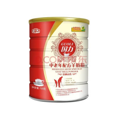 和氏国力中老年配方羊奶粉无蔗糖富硒高钙儿童成人羊乳粉700g罐图3