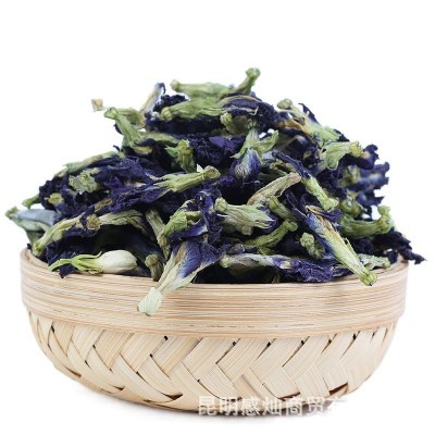 蓝色妖姬蓝蝴蝶花批发泰国花草茶蝶豆花过筛大货批发量大价优图5