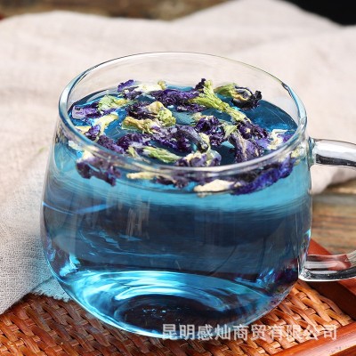 蓝色妖姬蓝蝴蝶花批发泰国花草茶蝶豆花过筛大货批发量大价优图3